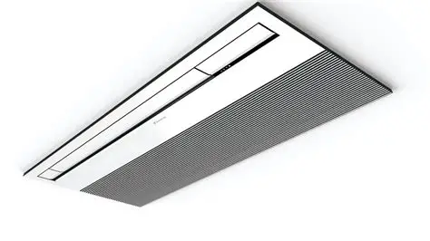 Recessed ceiling air conditioning unit