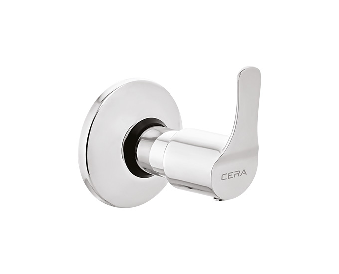 Chrome concealed stop cock by Cera